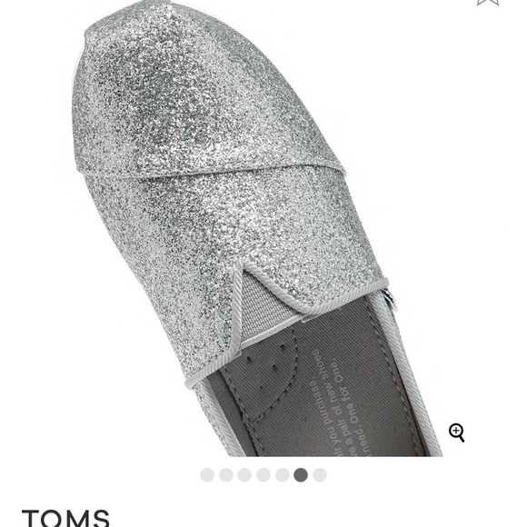 Toms size 8 (worn once) - Picture 3 of 8